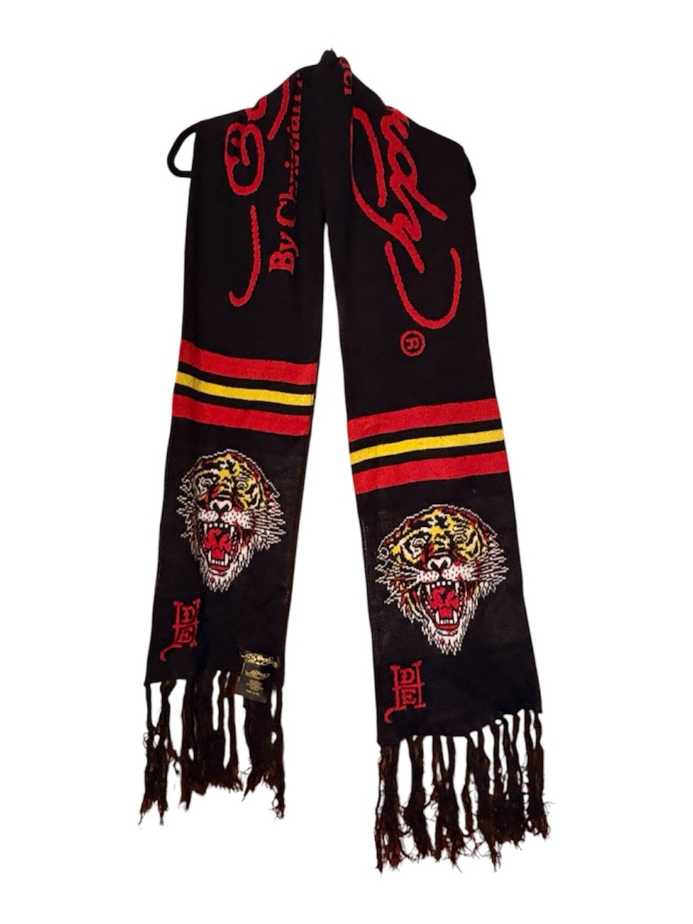 Ed Hardy Black Tiger Scarf